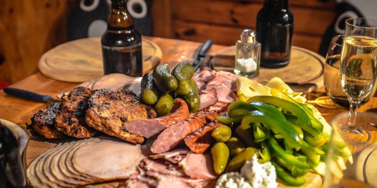 charcuterie, deli, delicatessen, smoked meats, cured meats, jause, eat, delicious, food, sausage, snack, cheese, board, beer, ham, pickles, vesperbrett, smoked, meat, charcuterie, food, beer, beer, meat, meat, meat, meat, meat